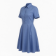 Blue Collared Dress