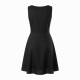 Black Sleeveless Summer Dress