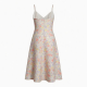 V-Neck Floral Summer Dress