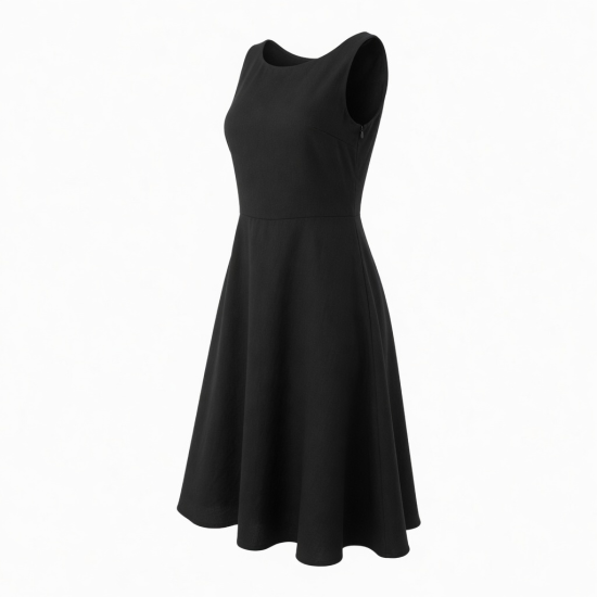 Black Sleeveless Dress