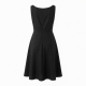 Black Sleeveless Dress