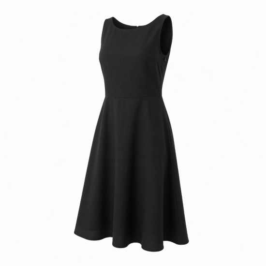 Black Sleeveless Dress
