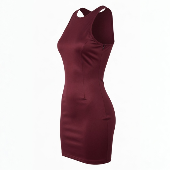 Sleeveless Bodycon Mini Dress