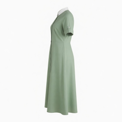 Collared Maxi Dress