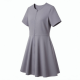 Short Sleeve Zip Dress