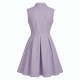 Collared Sleeveless Summer Dress