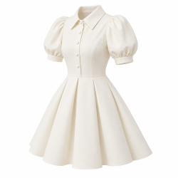 Collared Party Mini Dress