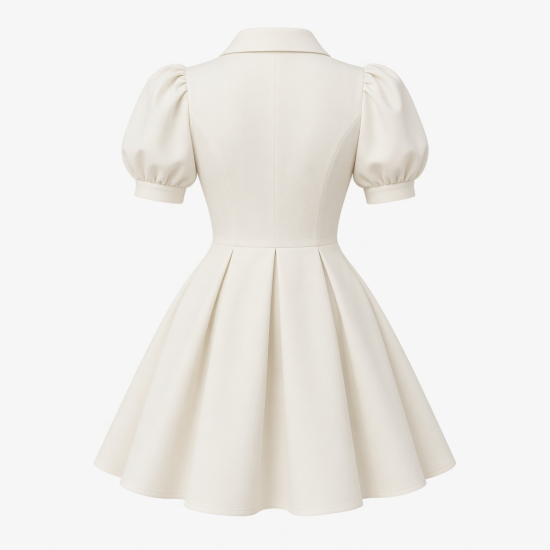 Collared Party Mini Dress