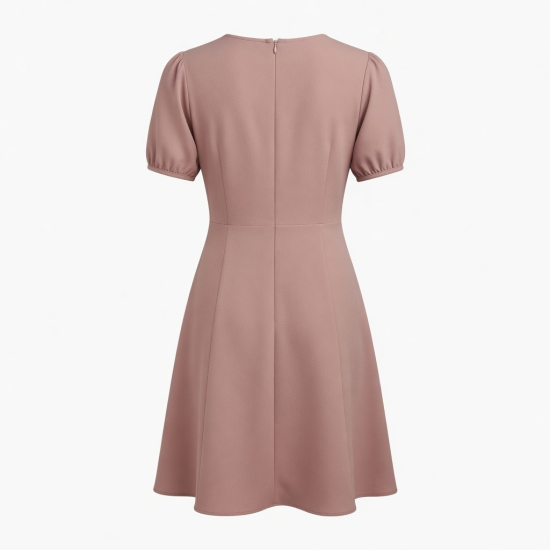V-Neck Women's Dress