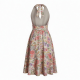 Halter Floral Dress