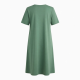 Green Jersey Cotton Midi Dress