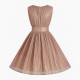 Pleated Party Dress