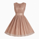 Pleated Party Dress