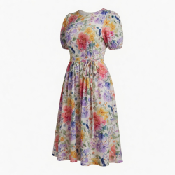 Multicolor Floral Dress