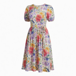 Multicolor Floral Dress