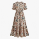 Floral Boho Beach Summer Dress