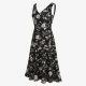 Black Floral Dress