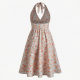 Halter Holiday Summer Dress