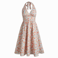 Halter Holiday Summer Dress