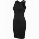 Black Sleeveless Bodycon Dress
