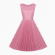 Pink Pleated Dress