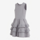 Sleeveless Ruffled Knit Dress