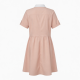 Collared Short Sleeve Summer Dress