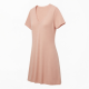 V-Neck Short Sleeve Knit Summer Dress