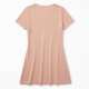 V-Neck Short Sleeve Knit Summer Dress